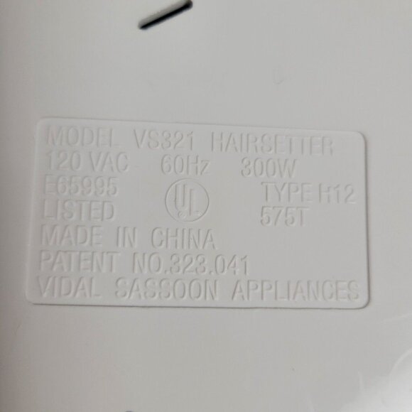 Vidal Sassoon Hairsetter Model VS321 20 Hot Rollers Curlers 3 Size Clips TESTED - Picture 12 of 12